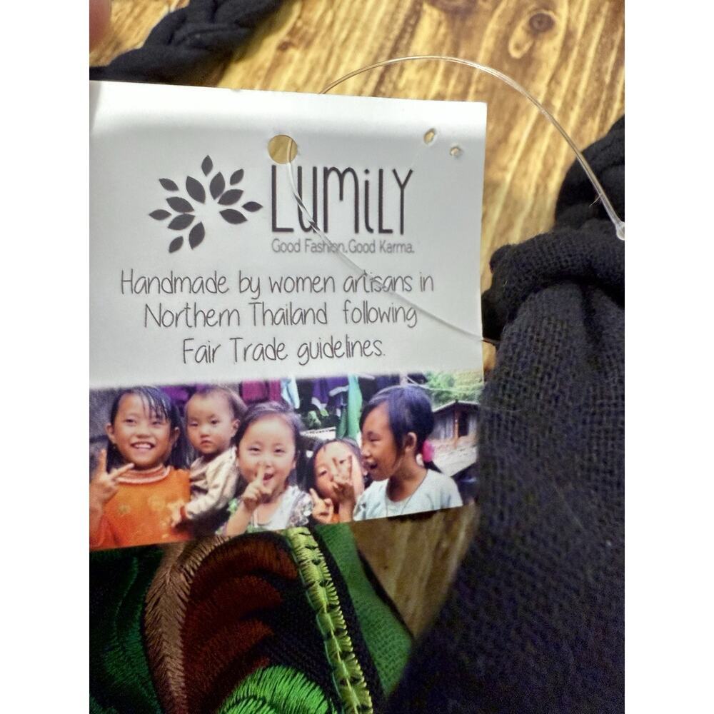 Disney Parks Lumily Thailand Handmade Embroidered Tassel Shoulder Bag - Picture 5 of 12